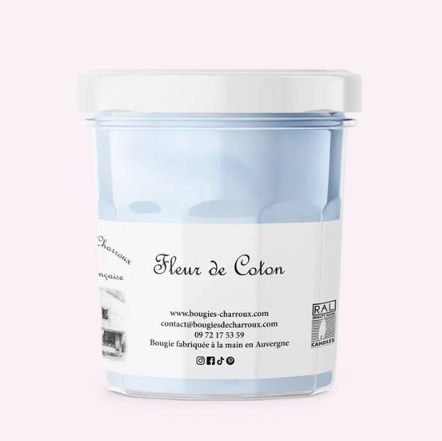 Bougie "fleur de coton" image